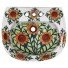 Mexican Talavera Pedestal Sink Girasoles2