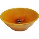 Talavera Vessel Sink Round Amarillo