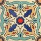 Mexican Talavera Tile Matte Aragon