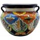 Mexican Talavera Round Planters MP2