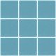 Ceramic High Relief Tile Aqua Azul Matte