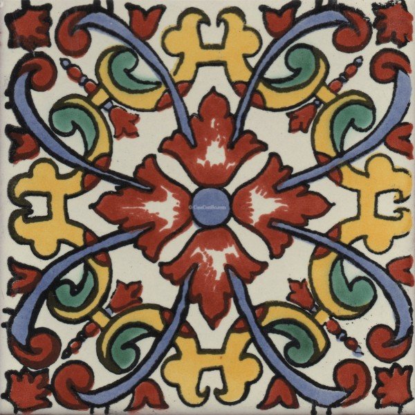 Mexican Talavera Tile Charlotte 3