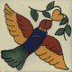 Mexican Talavera Tiles Bird 5