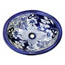 Talavera Sink Acapulco Azul