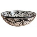 Talavera Vessel Sink Round Acapulco Negro