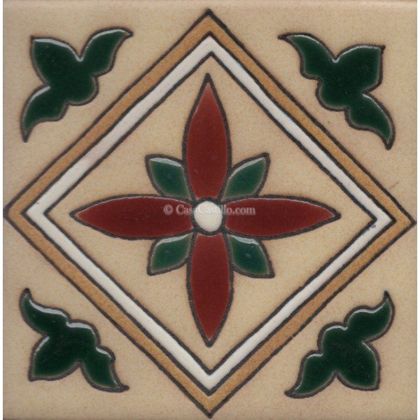 Ceramic High Relief Tile Caramel 2