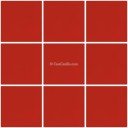 Ceramic High Relief Tile Rojo Intenso