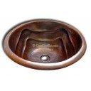 Copper Sink Round Flow