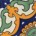 Mexican Talavera Tile Capri