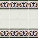 Ceramic High Relief Border Tile Somosierra