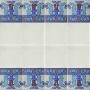 Ceramic High Relief Border Tile Fuenlabrada