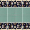 Ceramic High Relief Border Tile Serradilla