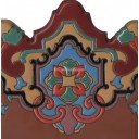 Ceramic High Relief Border Tile Plaquet Antonio