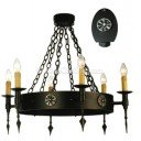 Iron Chandelier Beatriz