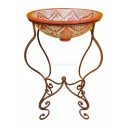 Mexican Iron Sink Stand Pilar