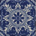 Mexican Talavera Tile Compass