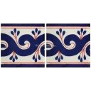 Mexican Talavera Border Tile Sonsierra