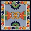 Mexican Talavera Tile Zitacuaro