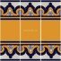 Mexican Talavera Border Tile Abasolo