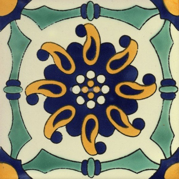 Mexican Talavera Tile Asuncion