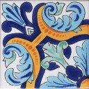 Mexican Talavera Tile Cuarto de Eivissa