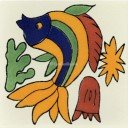 Mexican Talavera Tiles Fish 1