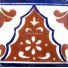 Mexican Talavera Border Tile Cuitzeo