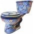 Mexican Talavera Toilet  Cancun