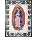 Talavera High Relief Mural Virgen