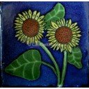 Ceramic Frost Proof Tiles Sunflower 9