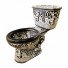 Talavera Toilet Set Acapulco Negro